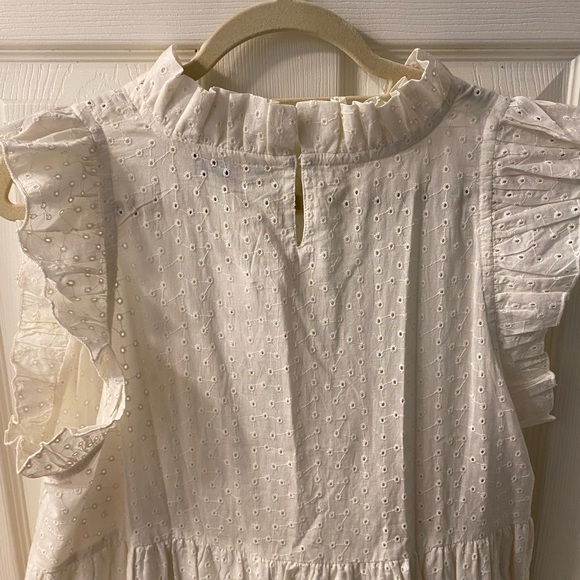 Compania Fantastica white eyelet dress NWT - size XL - Picture 7 of 8